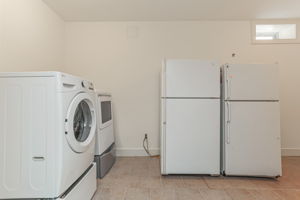 Full Laundry Room. Refrigerators Included