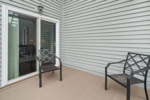 Outdoor deck off Living area