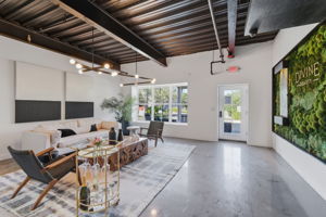 Reception Lounge-view to front entrance