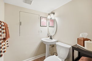 Lower Level Half Bath
