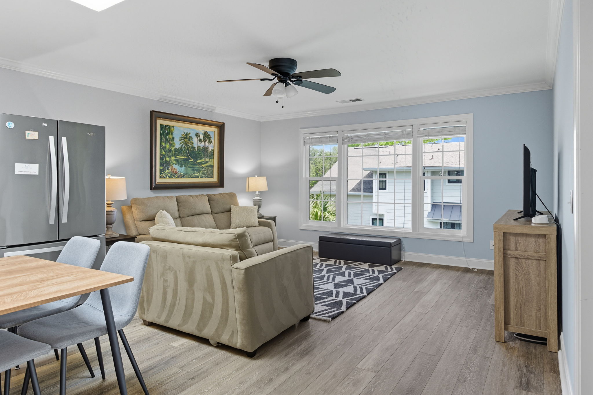 Another full-size refrigerator serves the In-law/Nanny suite.