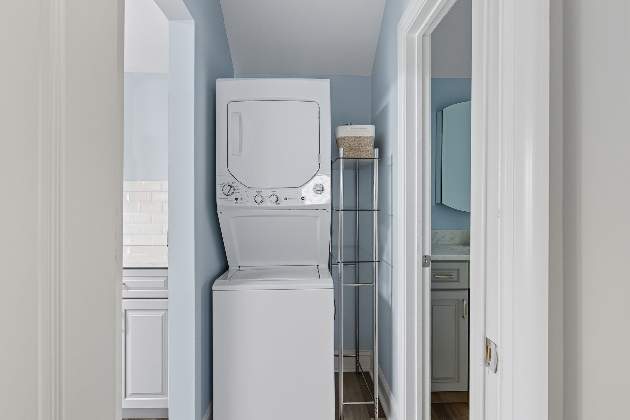 A second stackable laundry serves the In-law/nanny suite.