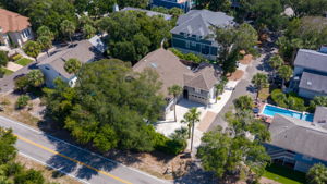 Aerial shot of 1 Sea Hawk.