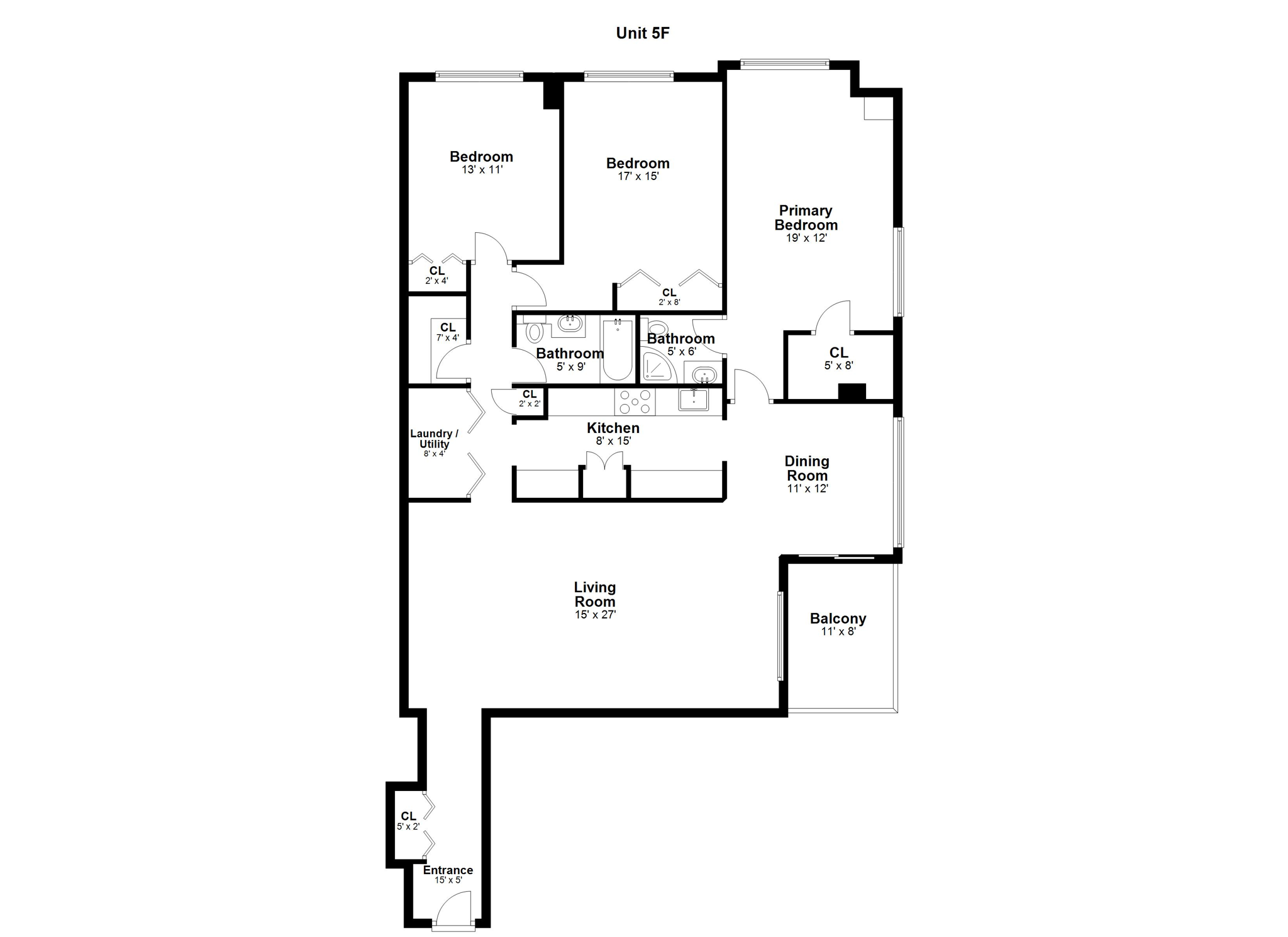 1 Strawberry Hill Rd, Unit 5F, Stamford - Unit 5F