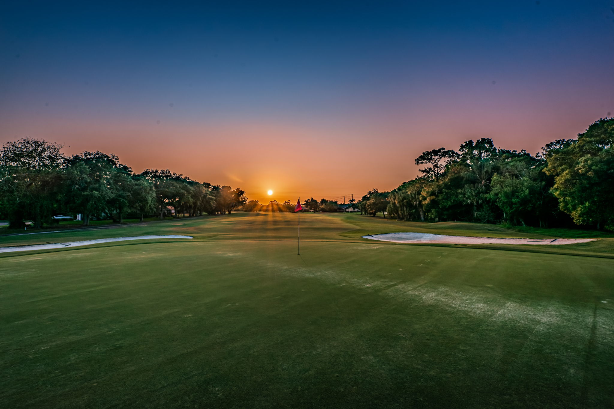 Golf Course Sunset1