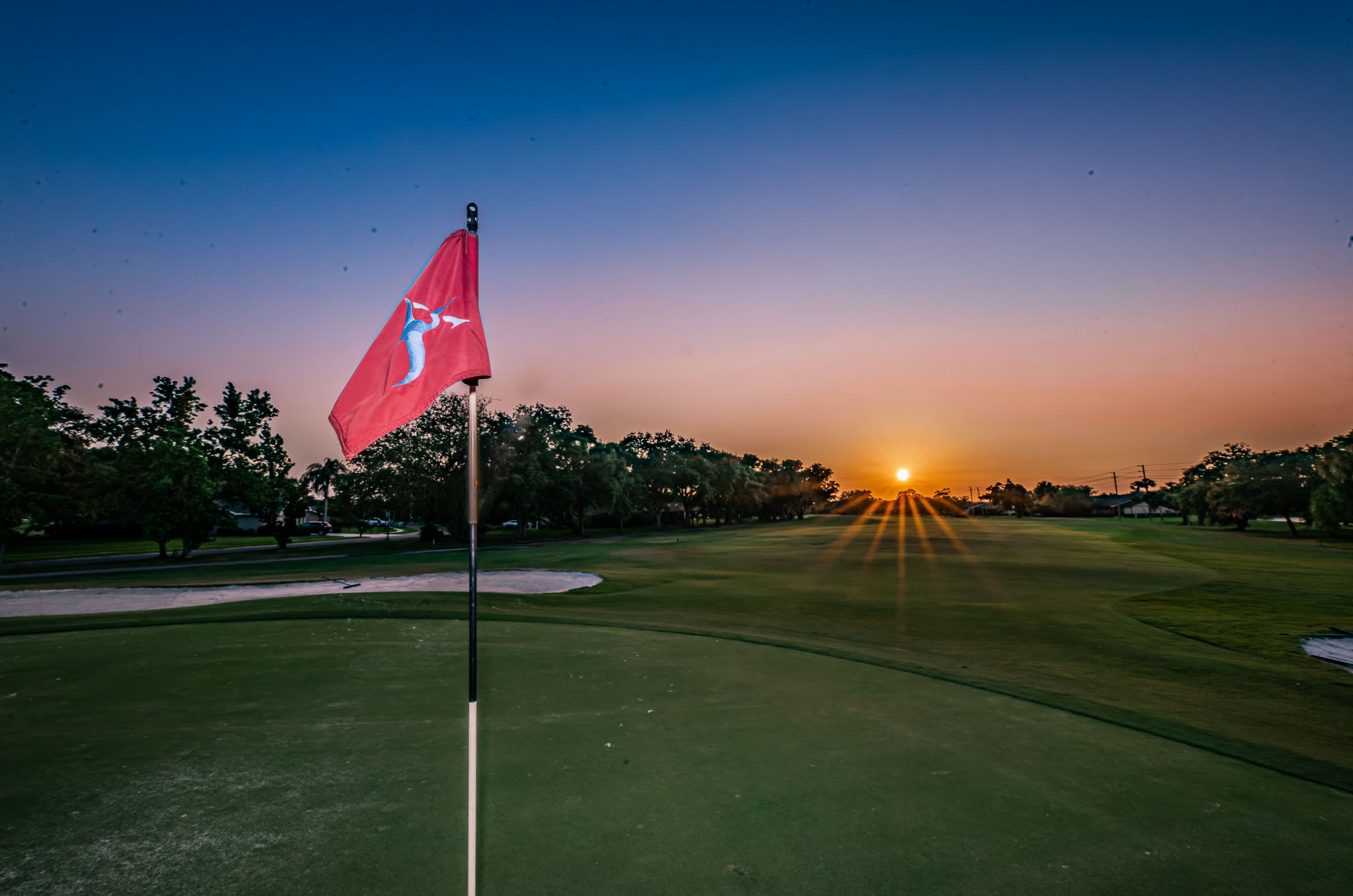 Golf Course Sunset2