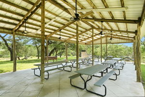 Pavilion and BBQ Area