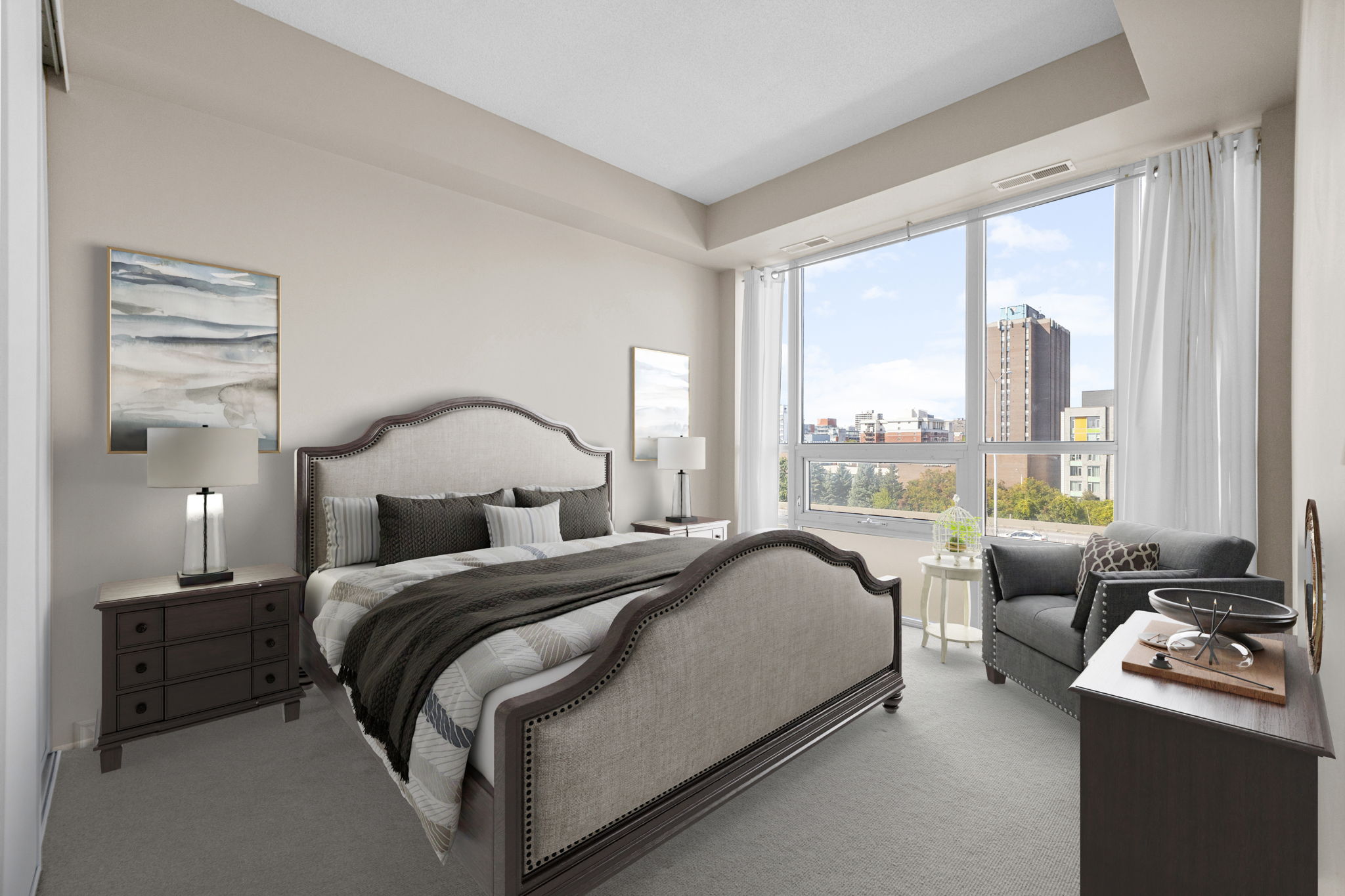 Second bedroom (virtually staged)