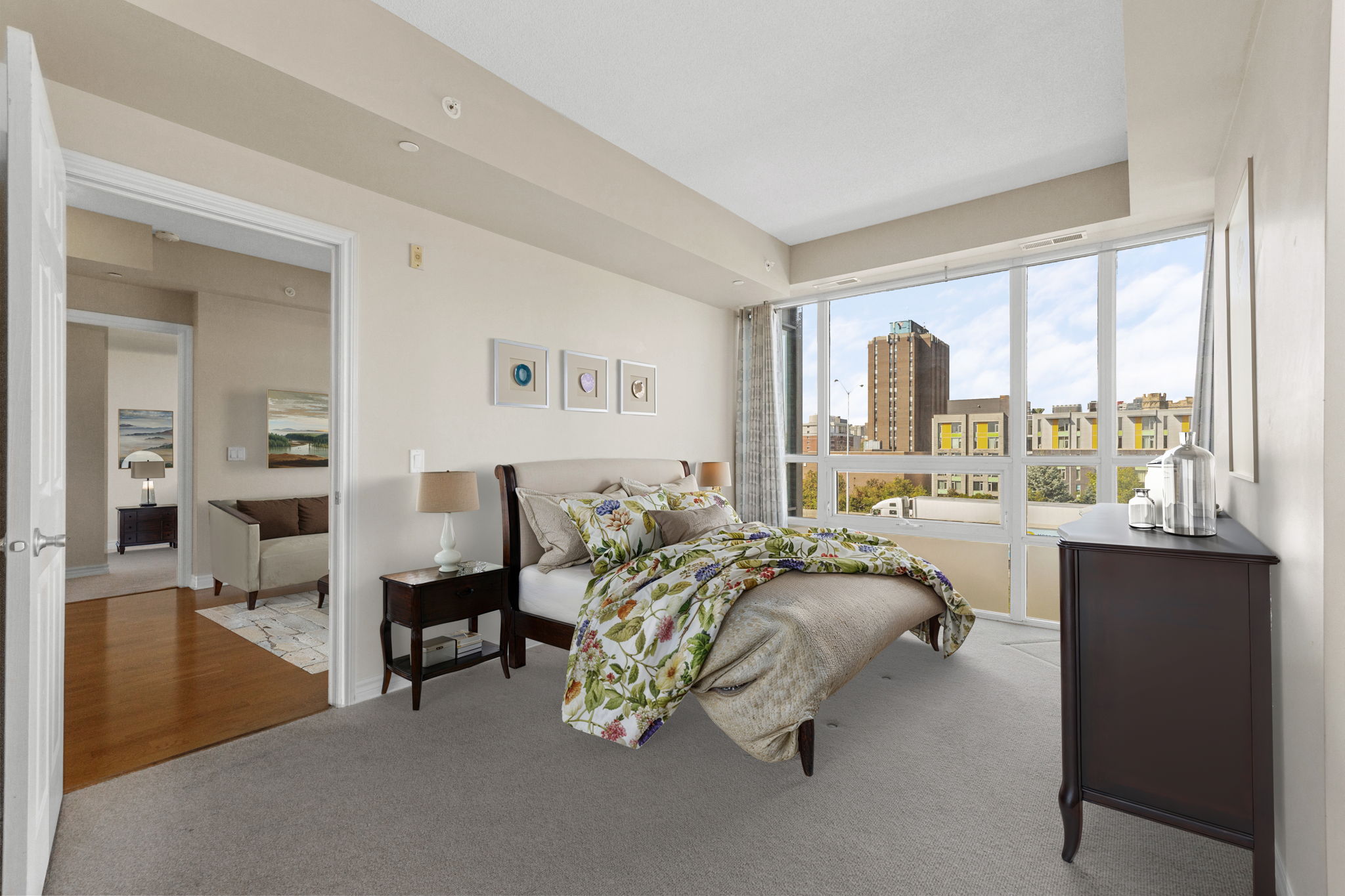Primary Bedroom (virtually staged)