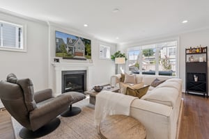 Family Room with Gas Fireplace