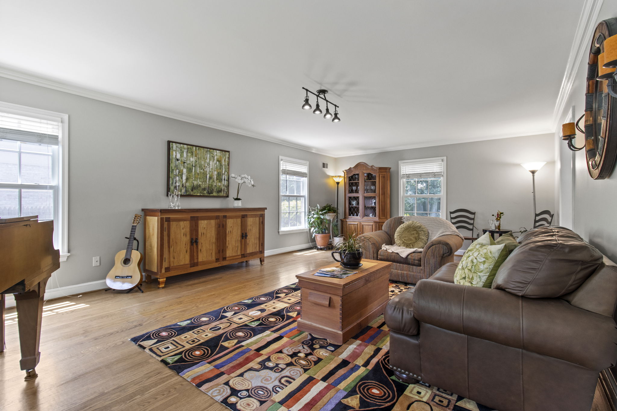 Front to Back Living Room