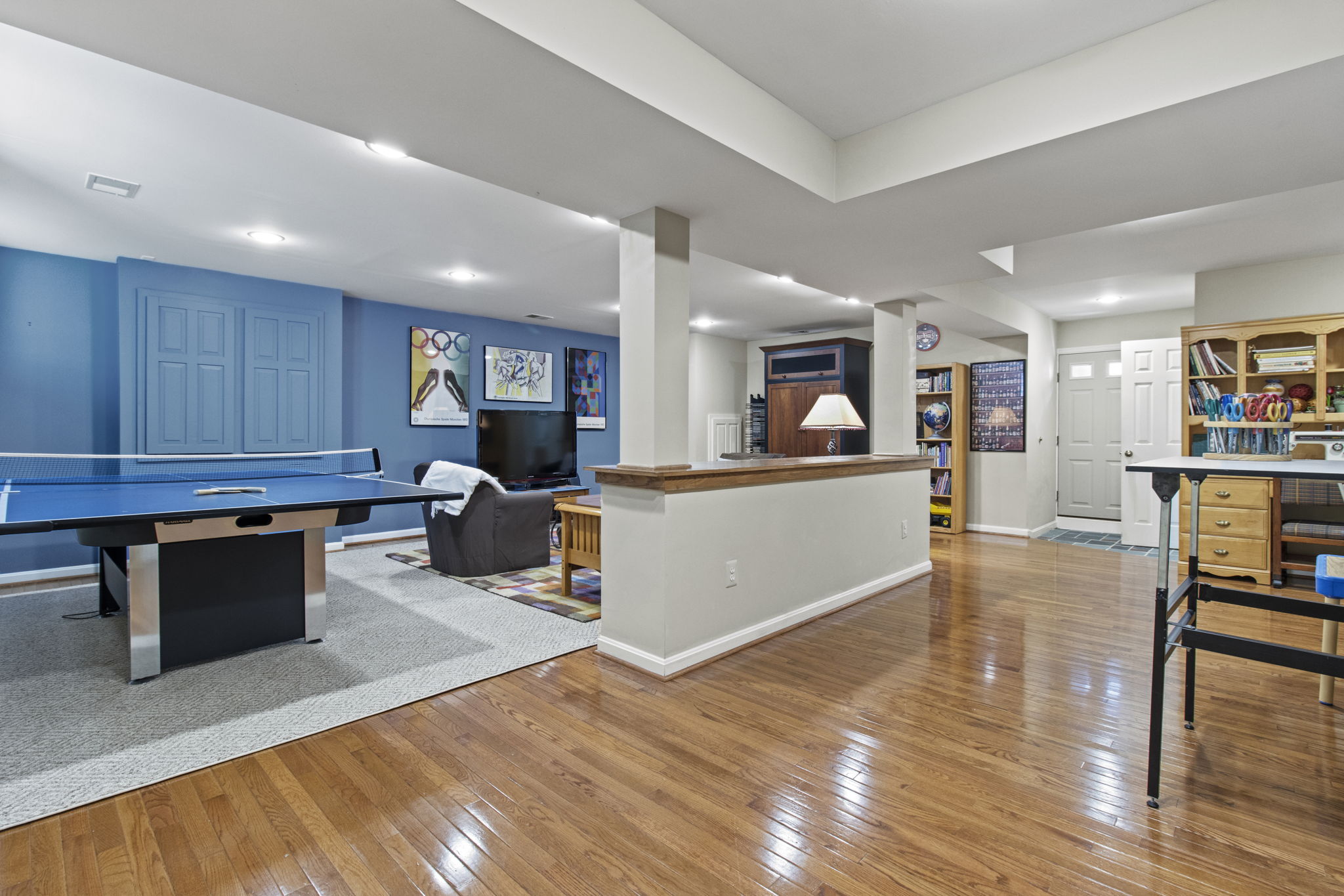 Lower-Level Recreation Room