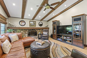 Family Room with Gas Fireplace