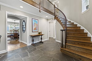 Elegant Two Story Foyer