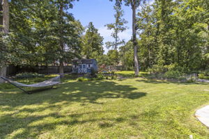 Fully Fenced Back Yard