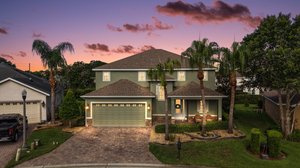 Twilight Front Elevation