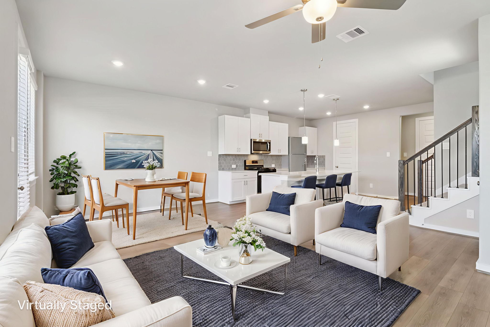 Houston - Spring Brook Village - 10026 Rustic Charm St Houston TX 77080 - 007  virtually staged