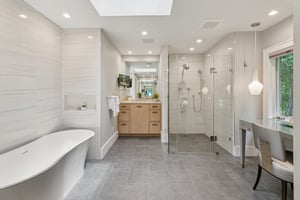 Newly Renovated Primary Bathroom with Soaking Tub