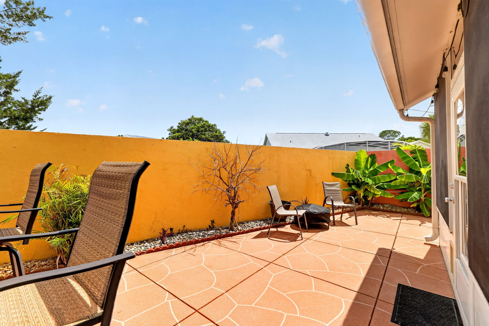 Rear Courtyard