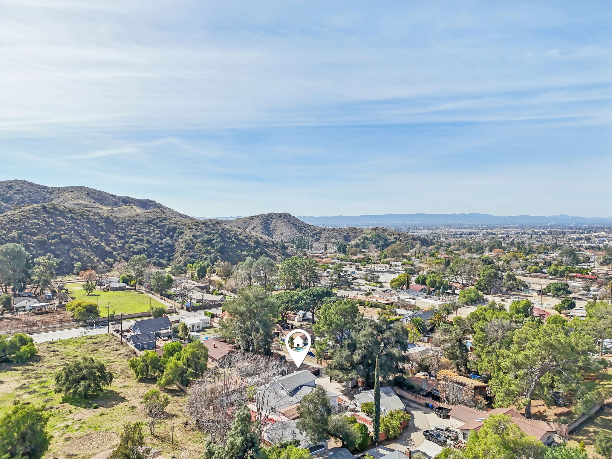 10055 La Tuna Canyon Rd - aerial - 006