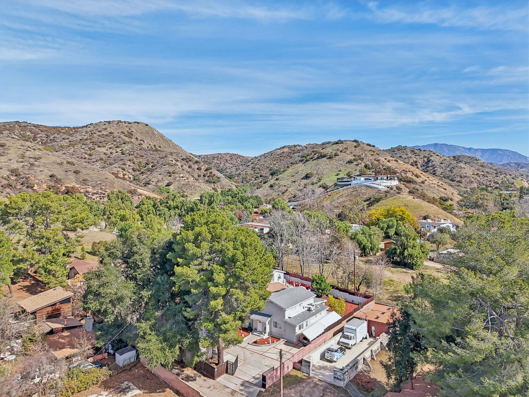 10055 La Tuna Canyon Rd - aerial - 012