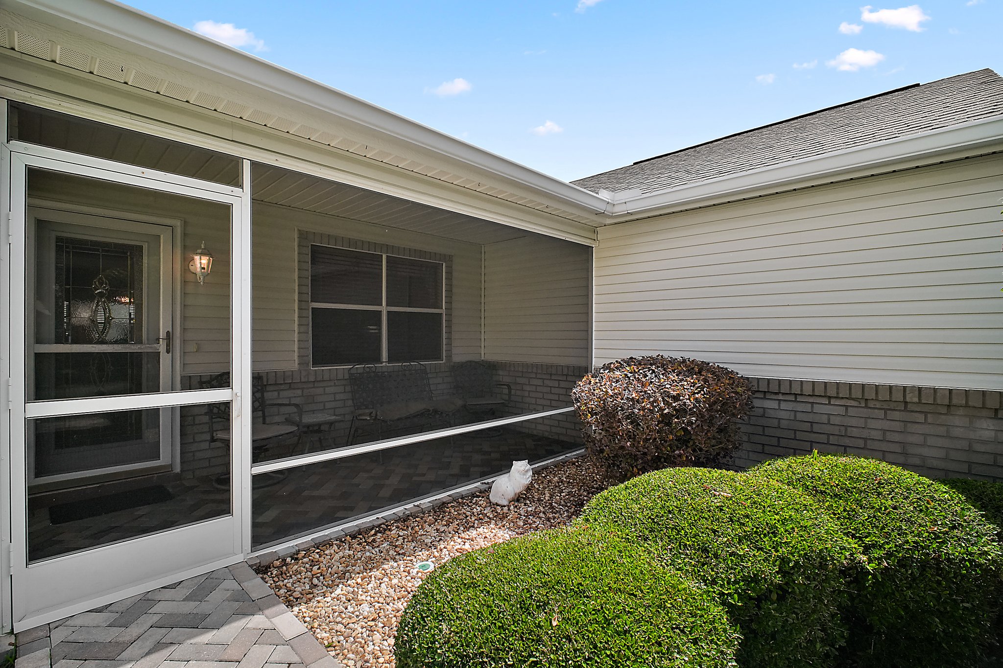 Screened Front Porch