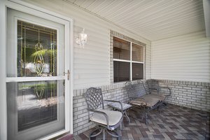 Screened Front Porch and Entry