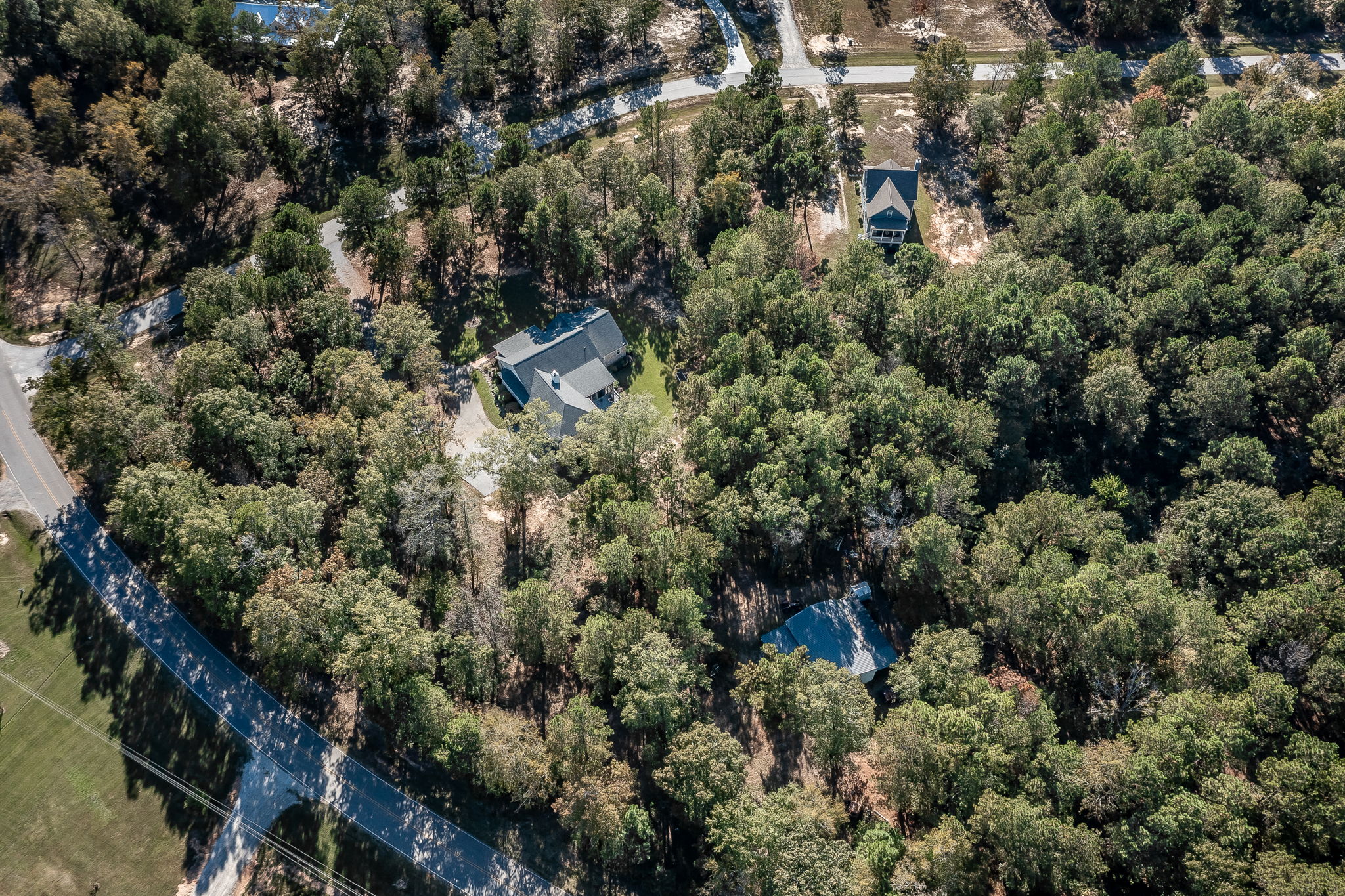 Aerial View Of Home