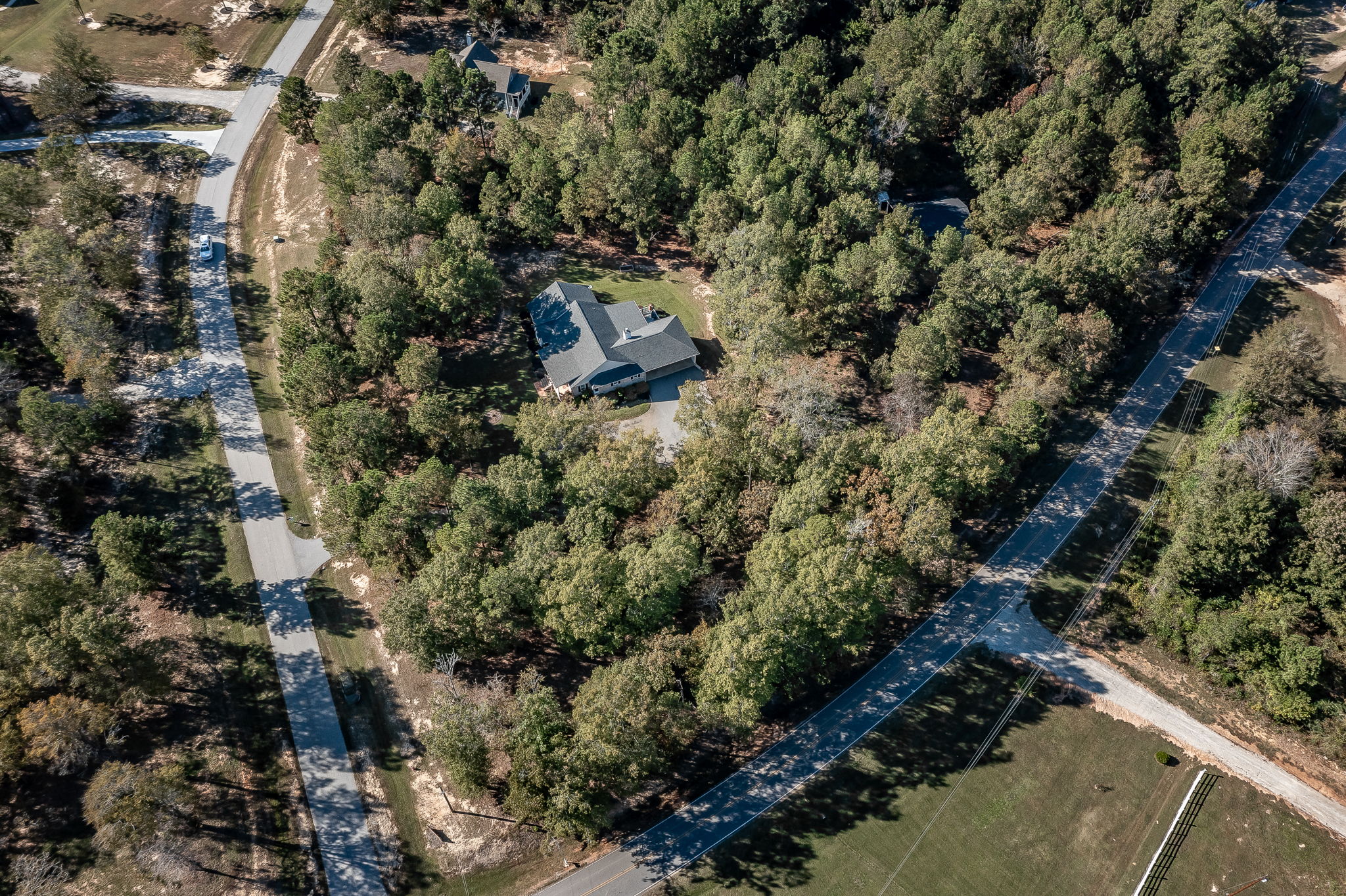 Aerial View Of Home