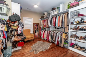 Huge Primary Closet