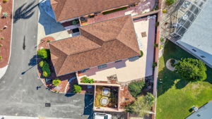 Aerial of Large Corner Lot with ROOM FOR A POOL!