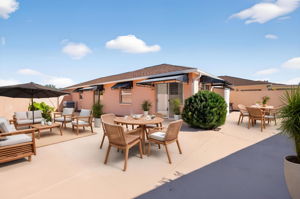 Virtually Staged - Rear and Side Courtyards