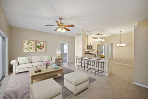 Living Room - Virtually Staged