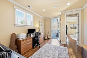 Office/music room off primary bedroom