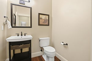 Main Level Half Bath