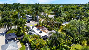 Aerial Rear Exterior - lot line
