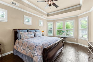 Master Suite with plenty of light