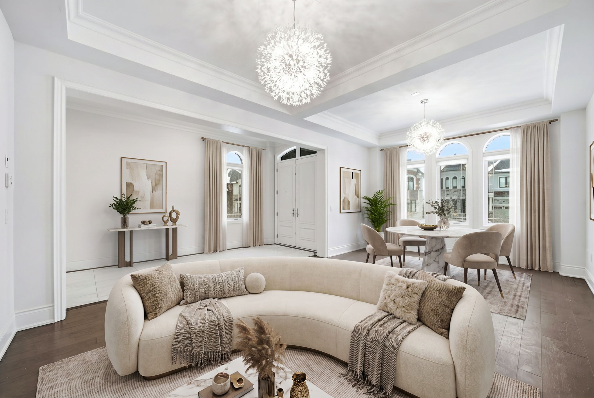 Foyer/Dining/Living Room