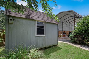 Shed and Carport