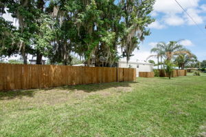 Fenced Yard