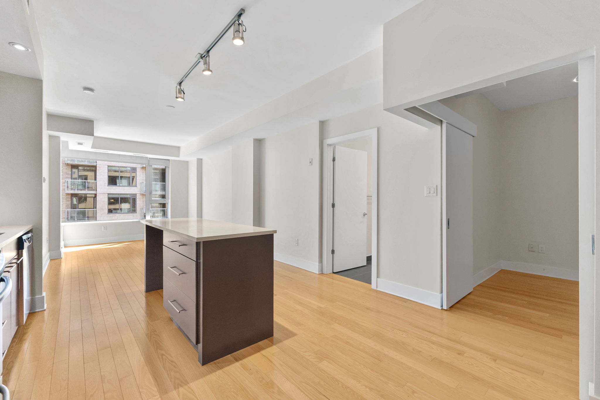 Lots of wall space for art, furniture placement