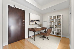 Den (virtually staged)