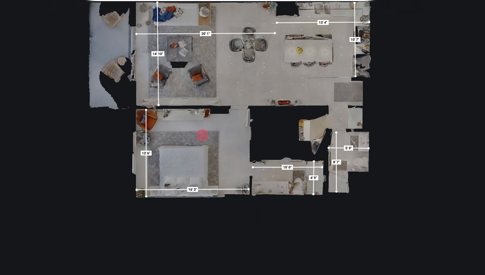 Measurements - 101 S Gulfstream Ave - Unit #9C