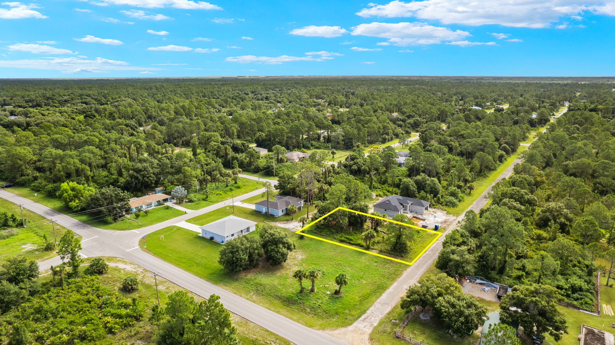Aerial Front Exterior 1 of 7 -Lot Lines