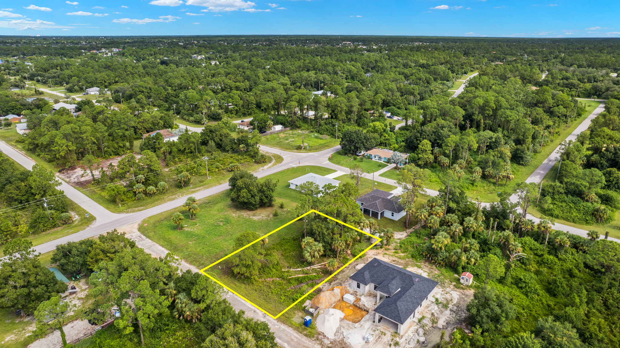 Aerial Front Exterior 3 of 7 -Lot Lines
