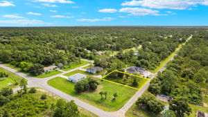 Aerial Front Exterior 1 of 7 -Lot Lines