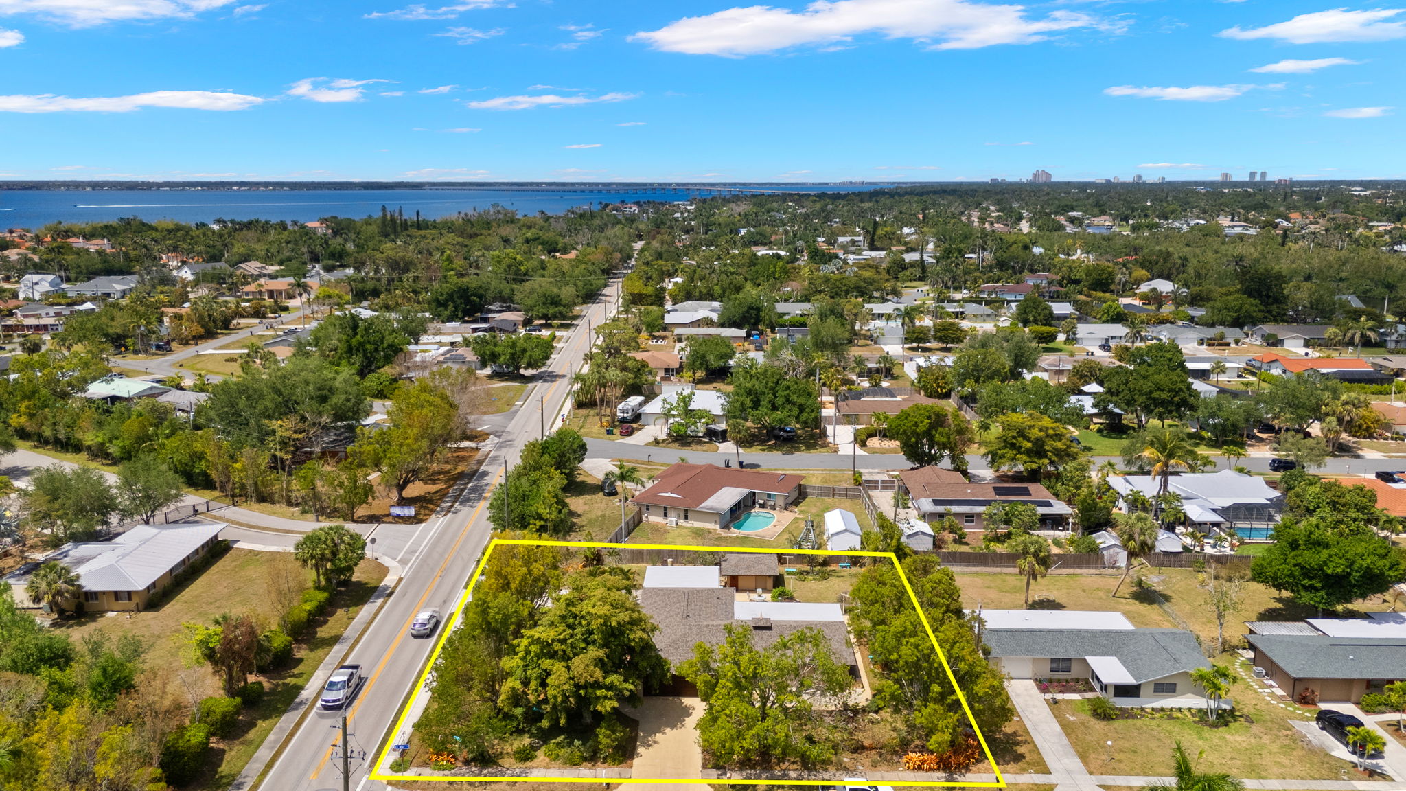 Aerial View 4 -Lot Lines