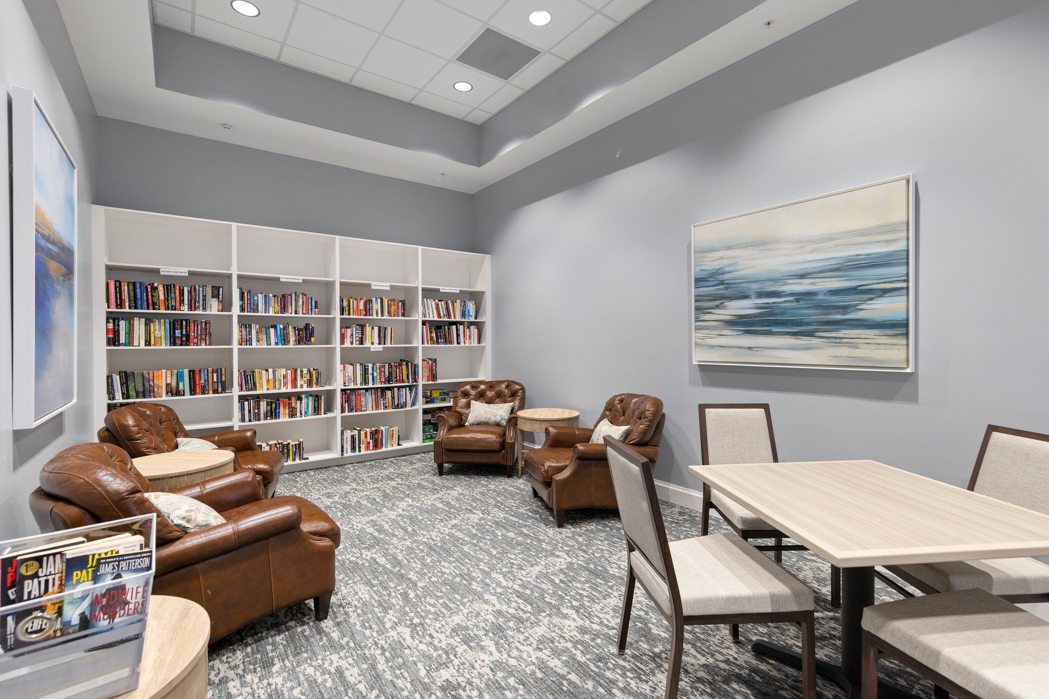 Amenity center library