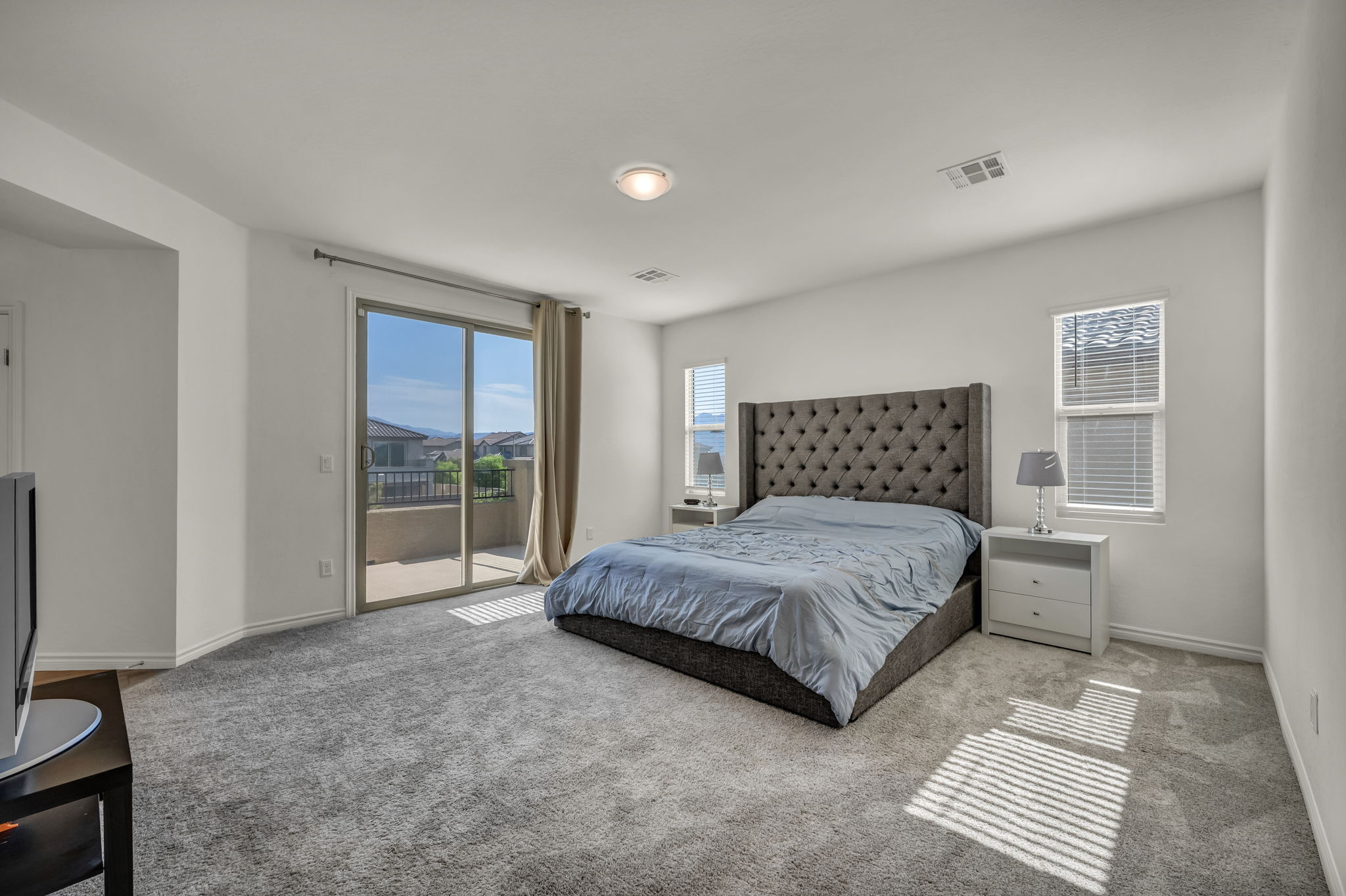 Primary Bedroom with Balcony
