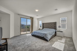 Primary Bedroom with Balcony